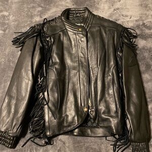 Harley Davidison Women’s Medium (36) Leather Riding Jacket
